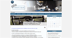 Desktop Screenshot of gdr-robotique.org